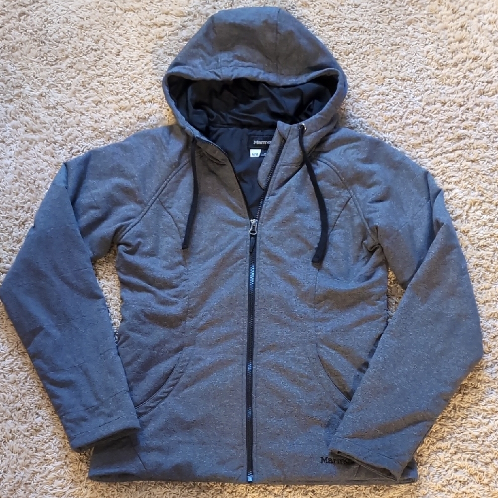 Marmot Charcoal Full-Zip Hoodie